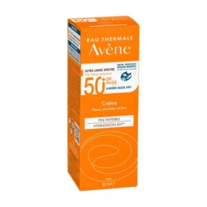 Crema de fata cu protectie solara SPF 50+ TRIASORB, 50ml, Avene