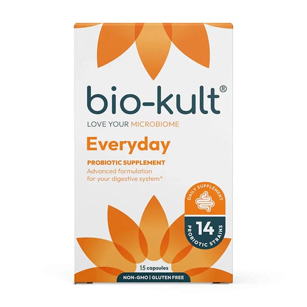 Supliment alimentar cu rol in sustinerea sistemului digestiv, Bio-Kult Everyday, 15 capsule