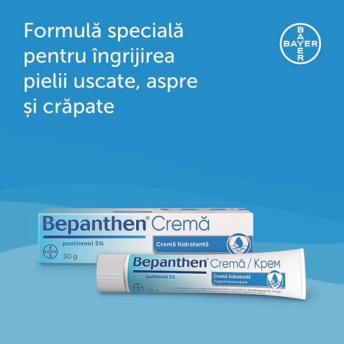 Bepanthen Crema cu 5% panthenol, 30g, Bayer - imagine 2
