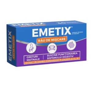 Emetix, Rau de miscare, 30 comprimate, Fiterman