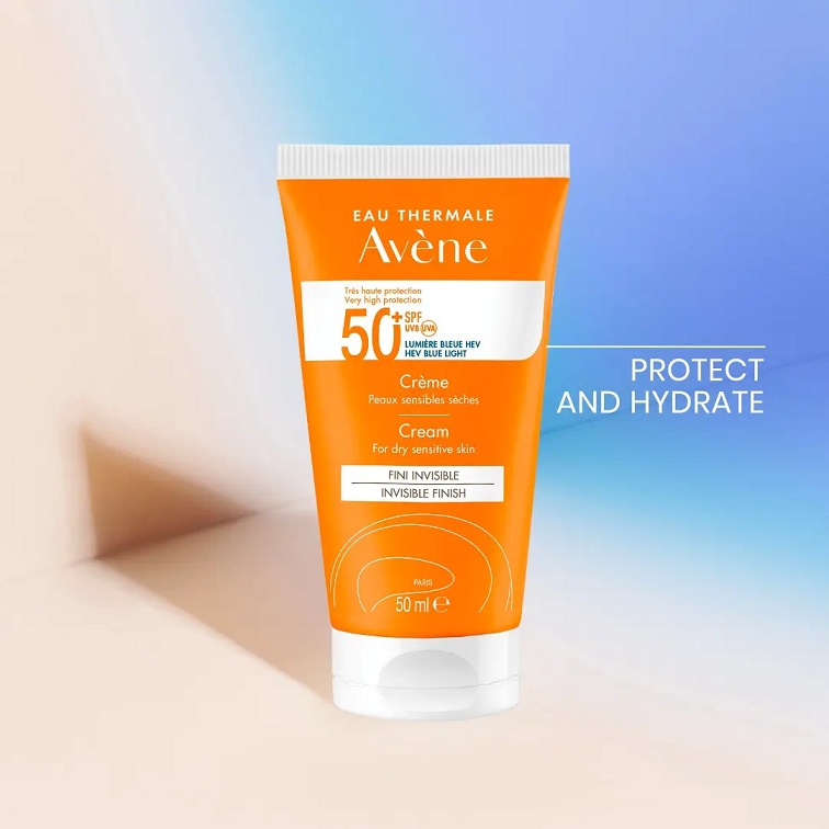 Crema de fata cu protectie solara SPF 50+, Triasorb, 50ml, Avene - imagine 3