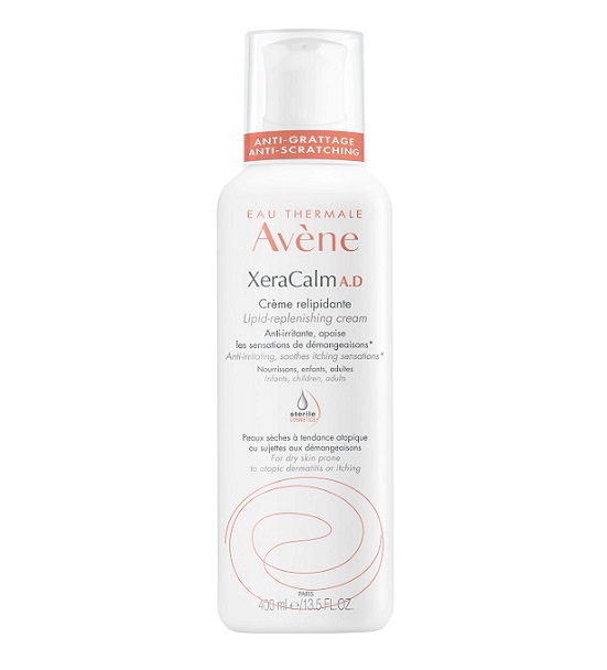 Crema de corp Avene XeraCalm A.D. pentru piele uscata si atopica, 400 ml