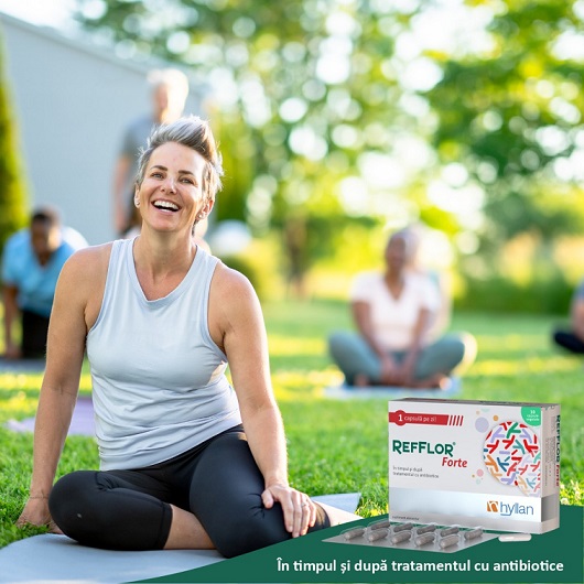 Supliment alimentar Refflor Forte adulti, 10 capsule, Hyllan