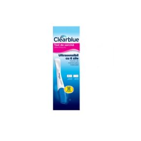 Test de sarcina detectare rapida, 1 bucata, Clearblue