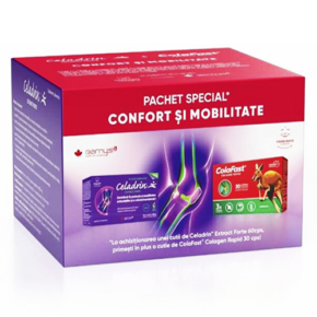 Pachet Celadrin Extract Forte, 60 capsule si ColaFast Colagen Rapid, 30 capsule, Good Days Therapy