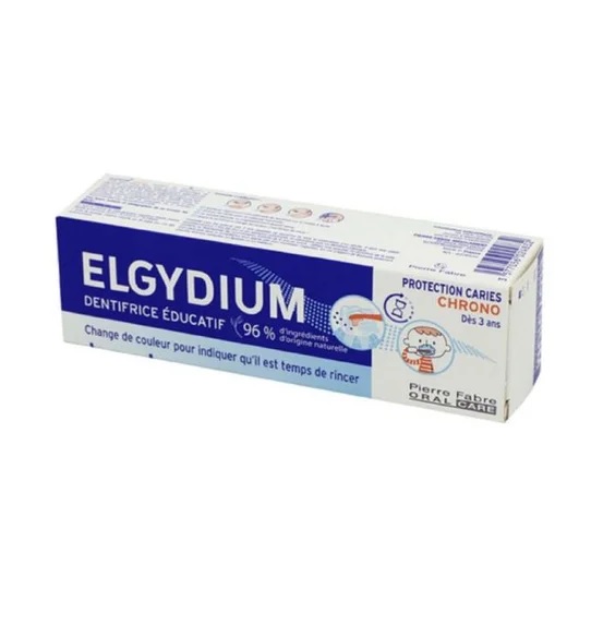 Pasta de dinti educationala Elgydium Chrono, 50 ml, Pierre Fabre