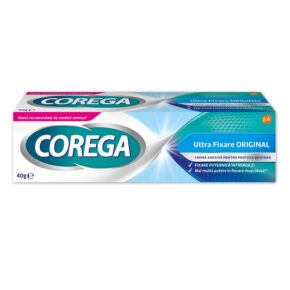 Crema adeziva pentru proteza dentara Corega Ultra Fixare Original, 40 g