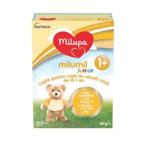 Lapte de crestere Milumil Junior 1+, 600 g, Milupa
