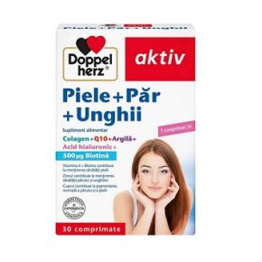 Piele+Par+Unghii, 30 comprimate, Doppelherz Aktiv