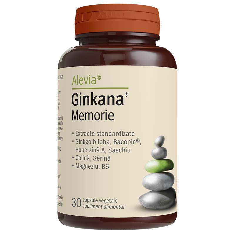Ginkana Memorie, Alevia, 30 capsule