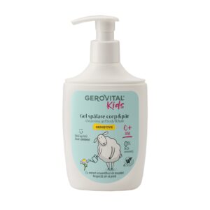 Gel spalare pentru corp si par Kids, +0 luni, 300 ml. Musetel