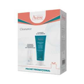 Pachet promotional: Concentrat anti-imperfectiuni pentru ten Cleanance Comedomed, 30ml + Gel de curatare Cleanance, 200ml, Avene