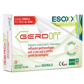 Dispozitiv medical GerdOff, 20 comprimate, Sofar