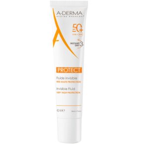 Fluid pentru protectie solara cu SPF 50+, 40 ml, A-Derma