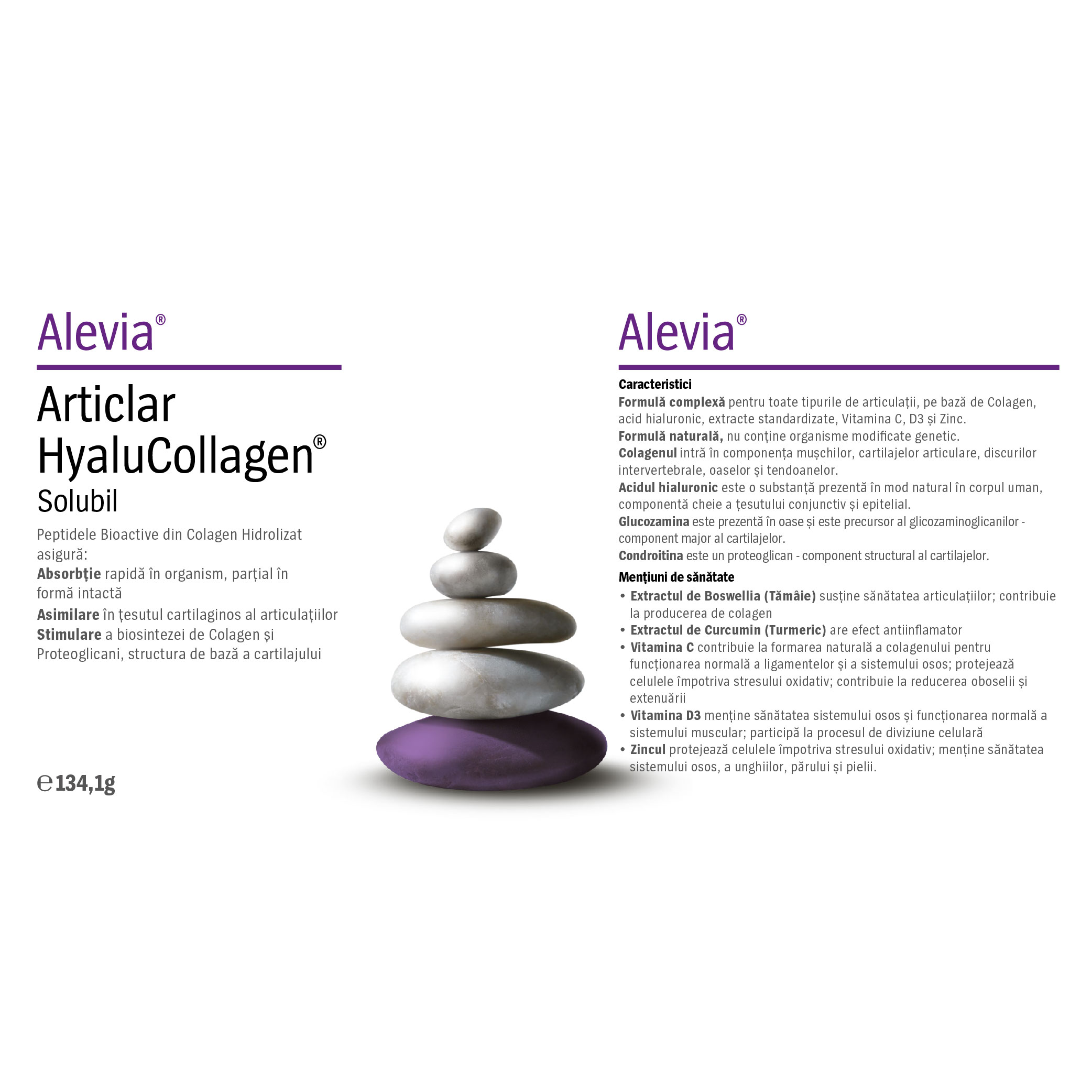 Articlar HyaluCollagen pentru articulatii, Alevia, 20 plicuri