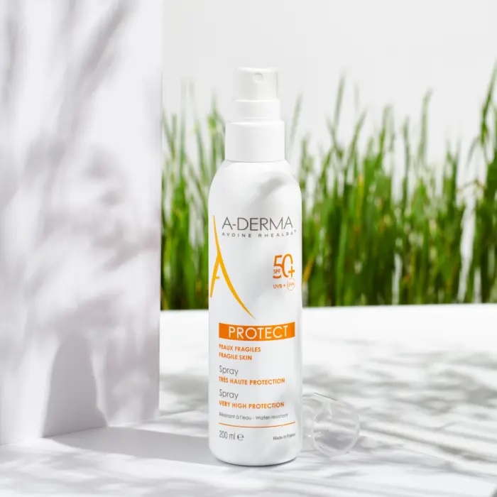 Spray cu protectie solara SPF 50+, 200 ml, A-Derma - imagine 2