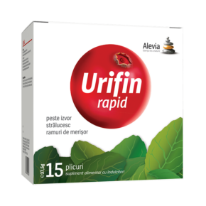 Urifin Rapid 15 plicuri + Ceai Urifin 20 plicuri, Alevia