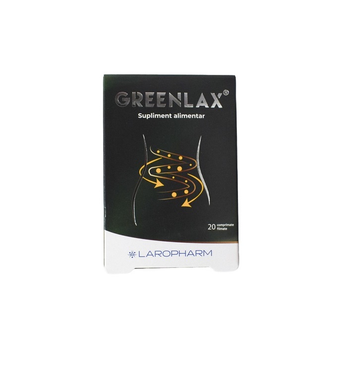GreenLax, 20 comprimate filmate, Laropharm