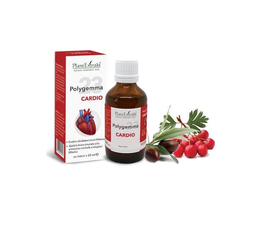Polygemma 23 - Cardio, 50ml, PlantExtrakt - imagine 2