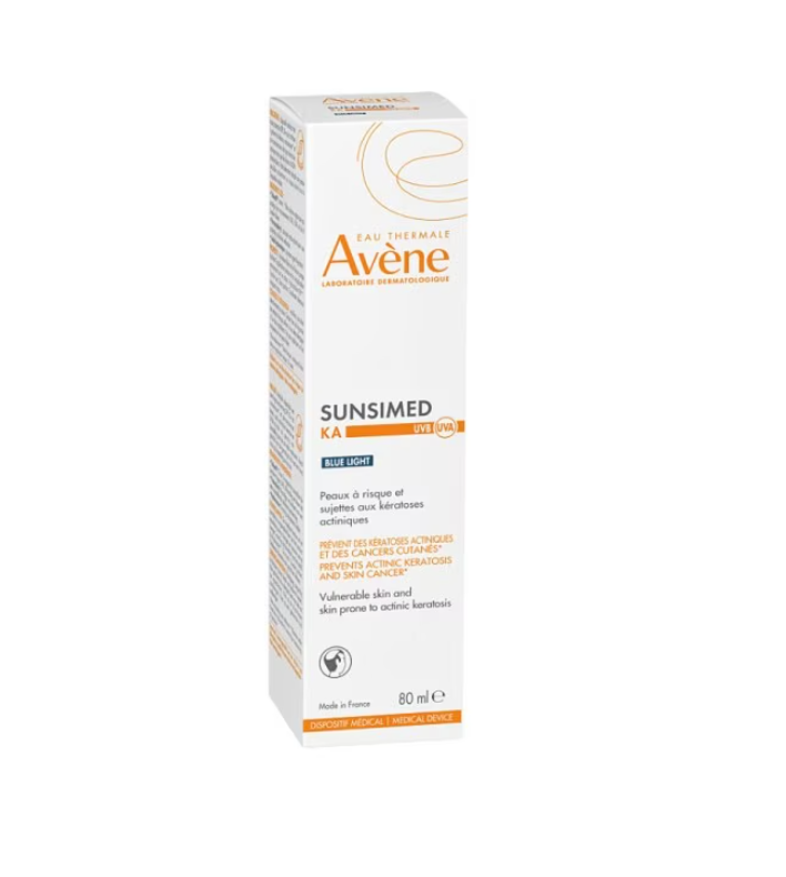 Crema cu protectie solara SPF50+ pentru pielea predispusa la keratoza actinica Sunsimed KA, 80ml, Avene