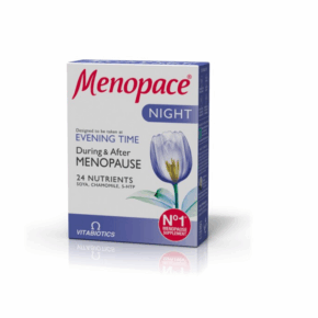 Menopace Night, 30 tablete, Vitabiotics