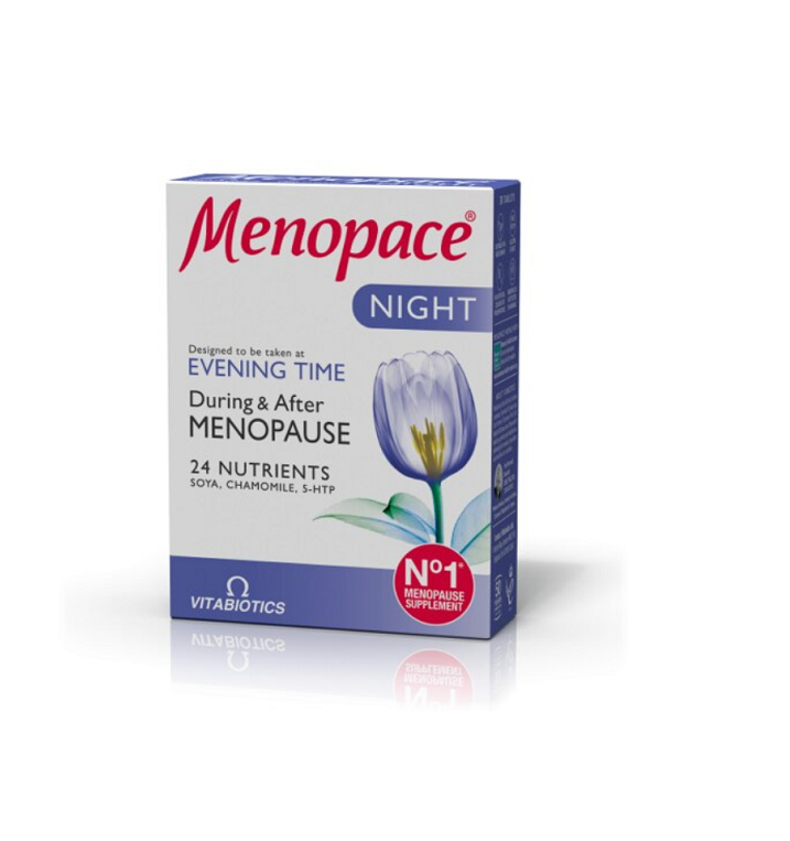 Menopace Night, 30 tablete, Vitabiotics