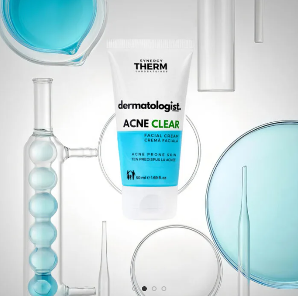 Crema anti acnee Acne Clear Dermatologist, 50 ml, Synergy Therm - imagine 2