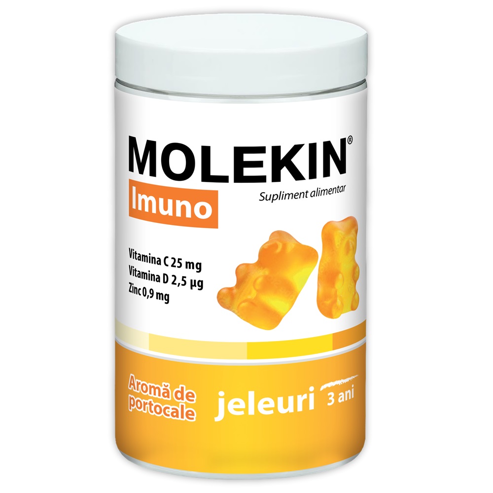 Molekin Imuno 3ani+, 60 jeleuri gumate, Zdrovit