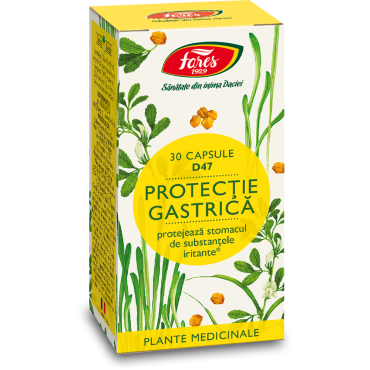 Protectie gastrica, 30 comprimate, Fares