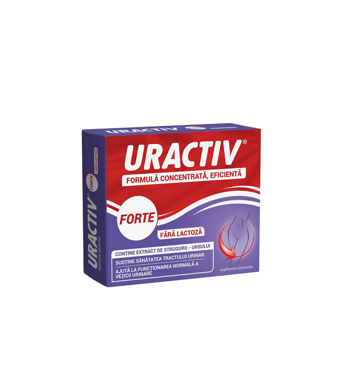 Uractiv Forte fara lactoza, 20 capsule, Terapia