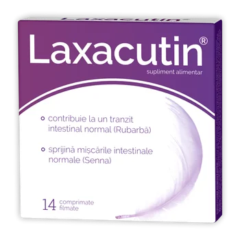 Laxacutin, 14 comprimate, Zdrovit