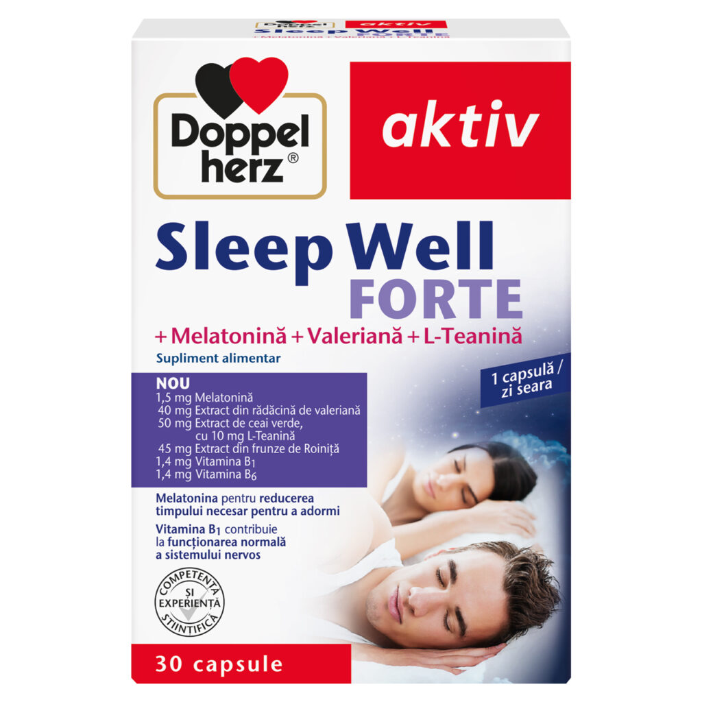 Sleep Well Forte, 30 capsule, Doppelherz Aktiv