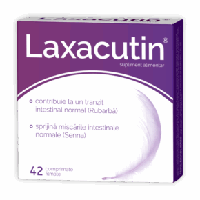 Laxacutin, 42 comprimate, Zdrovit