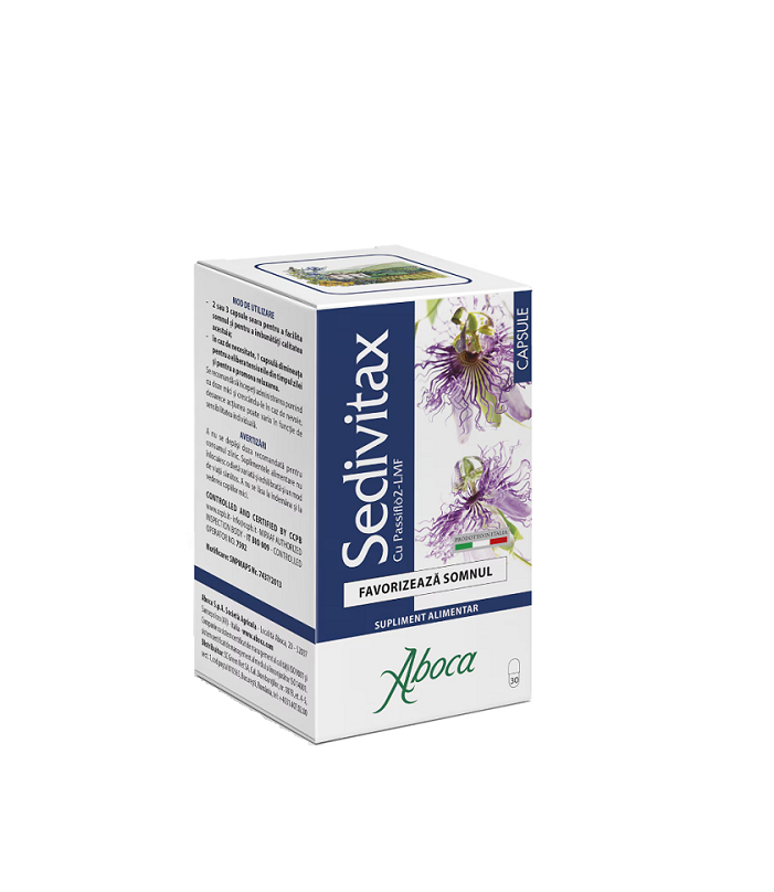 Sedivitax, 30 capsule, Aboca