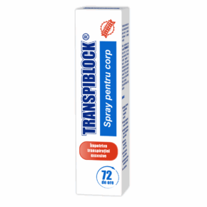 Spray pentru corp Transpiblock, 100 ml, Zdrovit