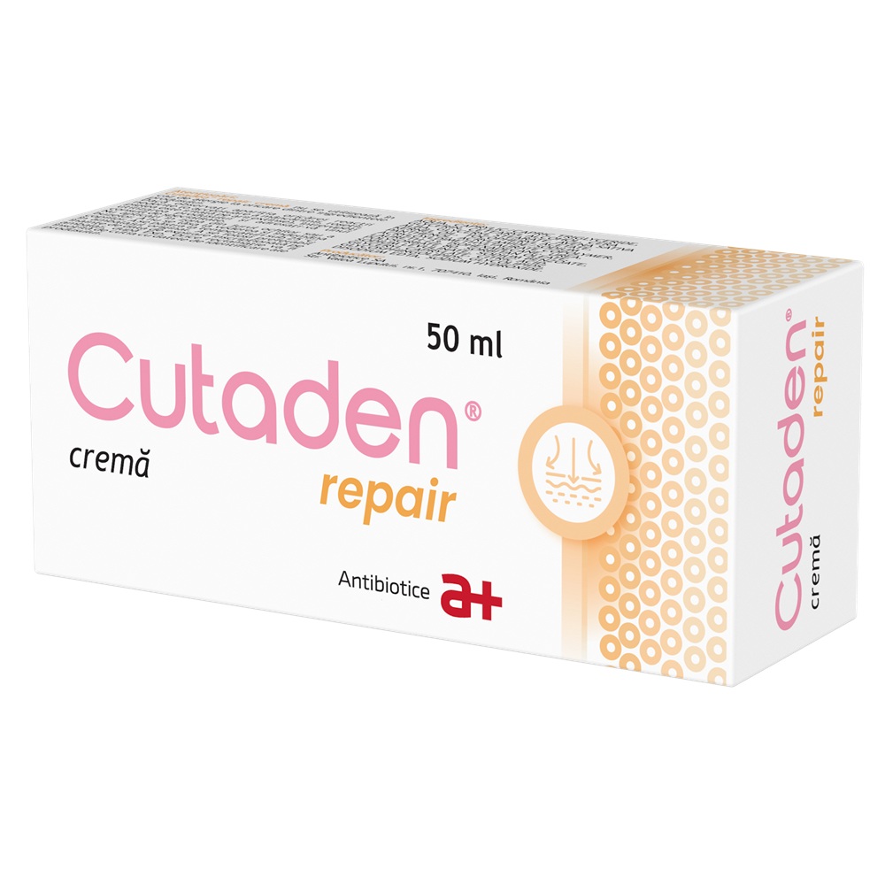 Cutaden Repair Crema, 50 ml, Antibiotice a+