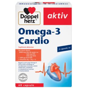 Supliment alimentar Cardio Omega-3, 60 capsule, Doppelherz