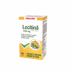 Lecitina 1200 mg, 80 capsule, Walmark