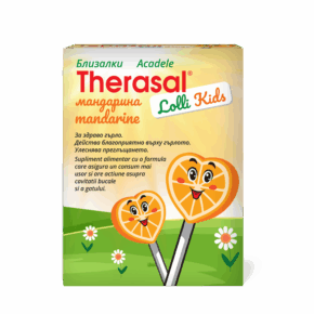 Acadele pentru copii Therasal Lolly Kids, 6 bucati, Vedra
