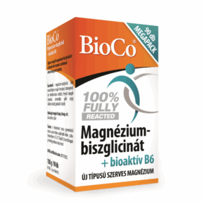Magneziu bisglicinat + vitamina B6 bioactiva, 90 comprimate, BioCo