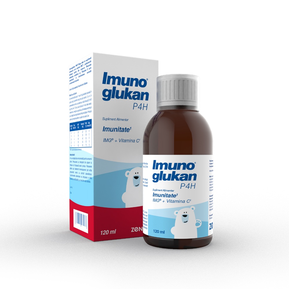 Sirop Imunoglukan P4H, 120 ml, Zentiva