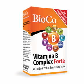 Vitamina B Complex Forte, 100 comprimate, BioCo