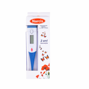 Termometru digital de corp cu varf flexibil, Narcis