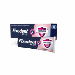 Adeziv pentru proteza Plus Food Barrier, 40g, Fixodent