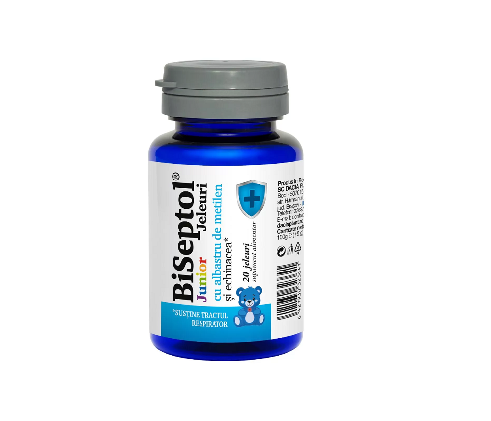 Biseptol Junior, 20 bucati, Dacia Plant