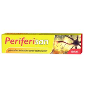 Periferisan gel cu efect de incalzire pentru spate si umeri, 100ml, Zdrovit