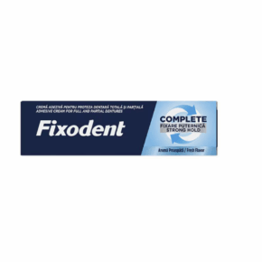 Crema adeziva pentru proteza dentara Complete Fresh, 47g, Fixodent