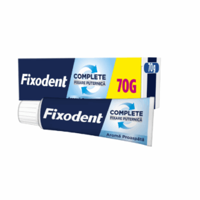 Crema adeziva pentru proteza dentara Original Complete, 70g, Fixodent