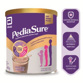 Pulbere cu aroma de ciocolata, 3-10 ani, 400 g, PediaSure