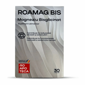 ROAMAG Magneziu Bisglicinat, 30 capsule, RoApoteca